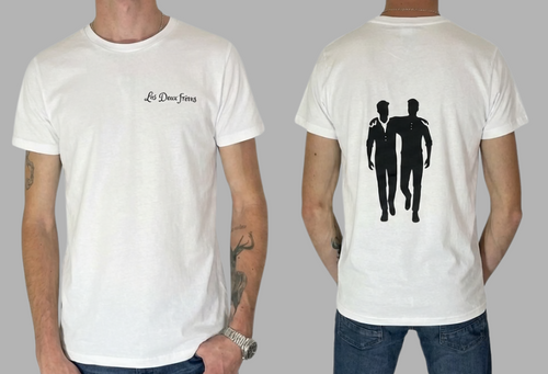 T-Shirt Fratalité "Les Deux Frères" – 100% Coton Premium
