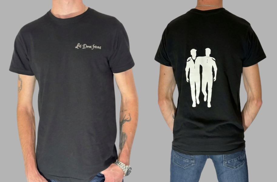 T-Shirt Fratalité "Les Deux Frères" – 100% Coton Premium